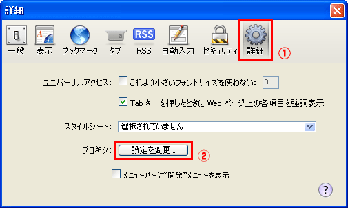 Safari設定1