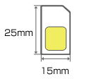 標準SIMカード
